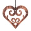 Accent Plus Butterfly and Heart Wind Chimes - 31.5 inches