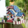 Songbird Valley God Bless America Patriotic Bird House