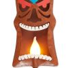 Accent Plus Tiki-Auaha Solar Lighted Garden Stake