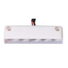 Innovative Lighting 5 LED Surface Mount Step Light - Red w/White Case