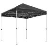 10X10ft EZ Pop Up Canopy Folding Gazebo/Black