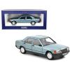 1984 Mercedes-Benz 190 E Light Blue Metallic with Blue Interior 1/18 Diecast Model Car by Norev