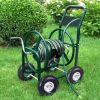 300 Feet Garden Yard Water Planting Hose Reel Cart