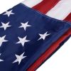 3 Feet x 5 Feet US American Embroidered Flag