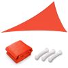 25' x 25' x 25' Triangle Sun Shade Sail/ Watermalon Red