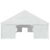 vidaXL Party Tent PE 19.7'x52.5' White