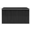 vidaXL Garden Shed 101.2"x117.3"x70.1" Metal Anthracite