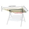 77x43in Replacement Swing Canopy Beige