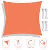 22'x23' Rectangle Sun Shade Sail/Bright Orange