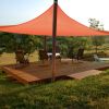 22'x23' Rectangle Sun Shade Sail/Bright Orange