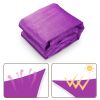 28' x 28' x 28' Triangle Sun Shade Sail/ Red Purple