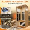 Single Graphene Far Infrared Sauna Room Dual Audio Bluetooth