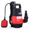 Submersible Water Pump (7500L/H) with 16.4ft High Lift and Thermal Overload Protection System for Fish Tank, Pond and Aquarium, Red XH