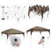 10X10ft Canopy Tent Brown