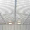 vidaXL Garden Shed 101.2" x 228.3" x 71.3" Metal Gray