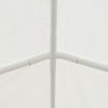 vidaXL Party Tent PE 19.7'x52.5' White