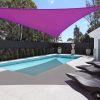 28' x 28' x 28' Triangle Sun Shade Sail/ Red Purple