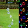 Shell Solar LED Wind Chimes