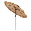 9 Feet Thatched Tiki Umbrella with 8 Ribs