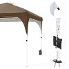 10X10ft Canopy Tent Brown