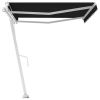 vidaXL Freestanding Automatic Awning 157.5"x118.1" Anthracite