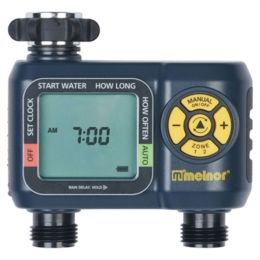 Melnor AquaTimer 2-Zone Digital Water Timer