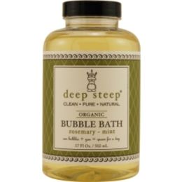 Deep Steep By Deep Steep Rosemary-mint Organic Bubble Bath 17 Oz For Anyone