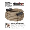 Flexzilla Colors SwivelGrip Garden Hose 5/8" x 50' 3/4" - 11 1/2 GHT Fittings Brown Mulch