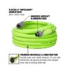 Flexzilla SwivelGrip Garden Hose 5/8" x 50' 3/4" - 11 1/2 GHT Fittings ZillaGreen