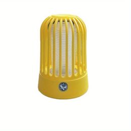 Electric Shock Mosquito Lamp Type USB Mosquito Lamp Home Mosquito Dispeller Portable Light Touch (Items: Yellow (plug in))