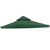 10'x10' Gazebo Canopy Top Replacement 2 Tier Patio Pavilion Cover UV30 Sunshade