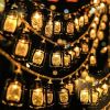 1pc Outdoor String Lights Indoor Lights 80-100 LED Christmas Lights Waterproof Fairy Lights For Bedroom Party Wedding Garden