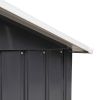 6.3' x 9.1' Outdoor Backyard Garden Metal Storage Shed for Utility Tool Storage