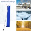 20/21 Feet Lightweight Roof Snow Rake Removal Tool