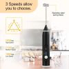 Milk Frother Electric Egg Beater USB Charging Mixer for Coffee Drink Portable; electric mixer