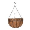 Lawn Supplies Round Coconut Palm Plants Hanging Basket